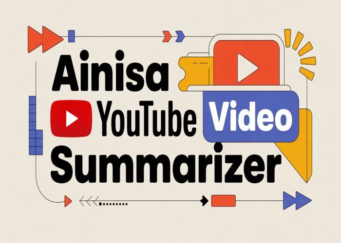 How to summarize youtube videos with Ainisa?