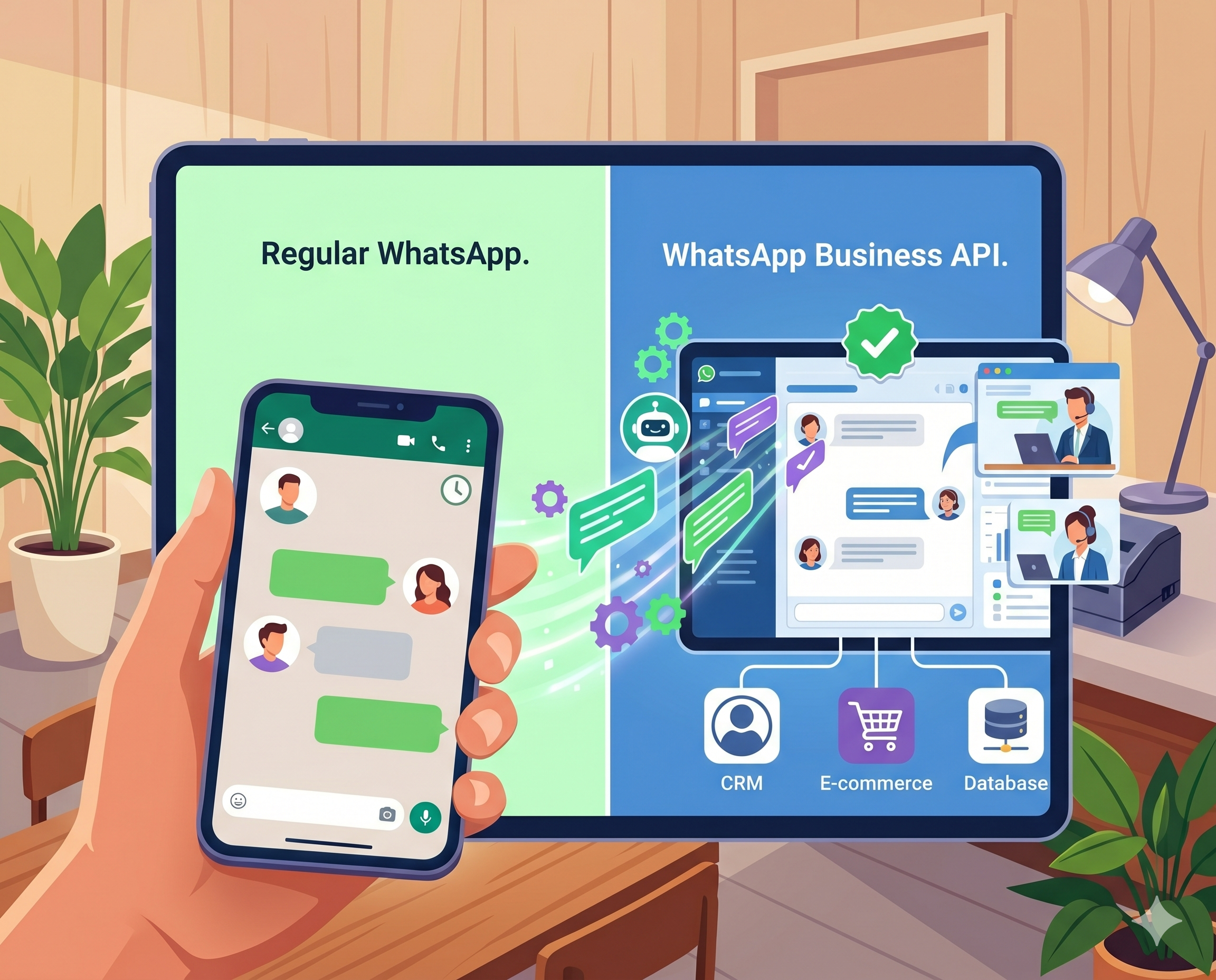 WhatsApp Business API ve Normal WhatsApp: Her İşletmenin Bilmesi Gereken Her Şey