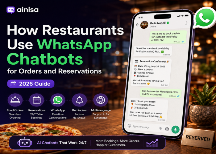 WhatsApp Chatbot for Restaurants: 2026 Setup Guide