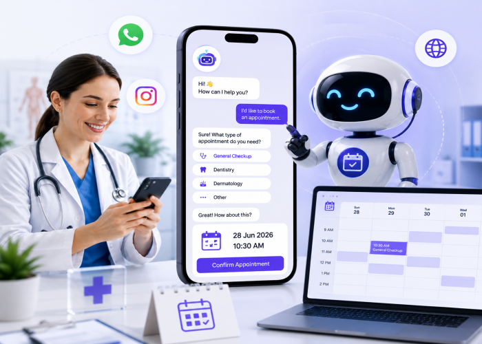 Tıp Klinikleri için En İyi 8 AI Randevu Chatbot'u 2026'da