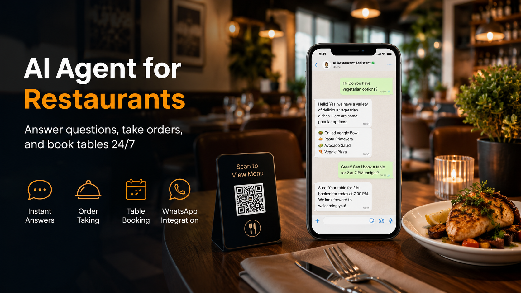 Restoranlar İçin AI Agent