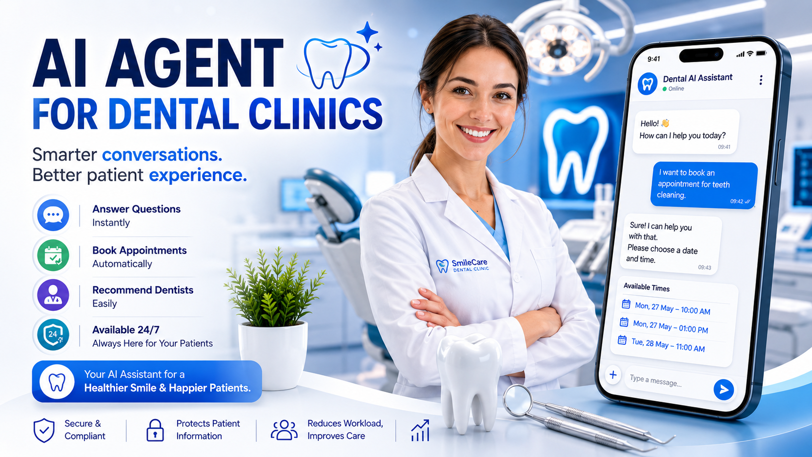 AI Agent for Dental Clinics