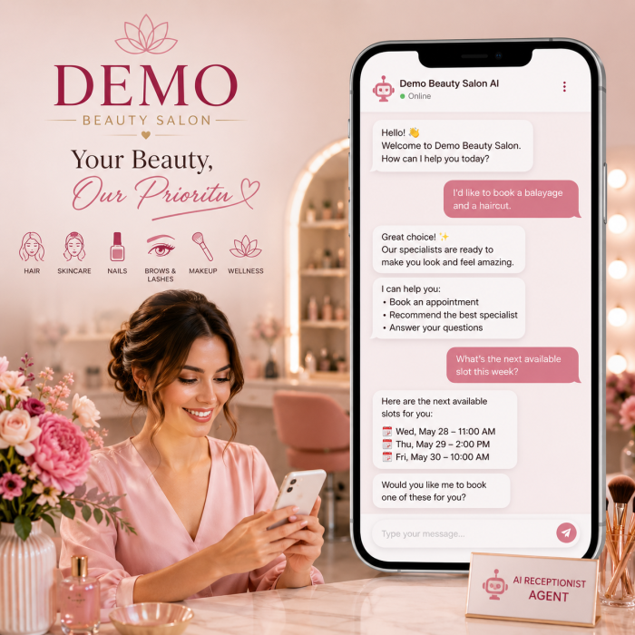 AI Agent for Beauty Salons &amp; SPAs